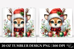 Christmas PNG 20 Oz Tumbler Design Product Image 1