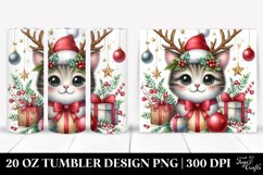 Christmas PNG 20 Oz Tumbler Design Product Image 1