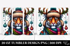 Christmas PNG 20 Oz Tumbler Design Product Image 1