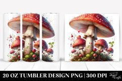 Detailed Mushroom Tumbler Product Image 1