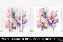 y Sweet Pea, Transparent 20 Oz Tumbler Product Image 1