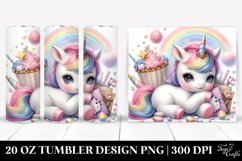 Cute Baby Unicorn | 20 Oz Tumbler Product Image 1