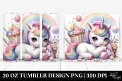 Cute Baby Unicorn | 20 Oz Tumbler Product Image 1