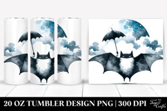 Funny Simple Bat Watercolor Product Image 1