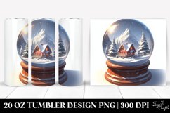 Whimsical Snow Globe Clipart Product Image 1
