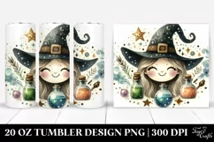 Whimsical Witch & Potion Tumbler | 20 oz Tumbler Product Image 1