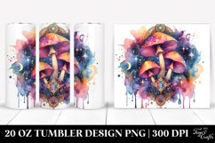 Magical Celestial Mushroom 20 Oz Tumbler Product Image 1