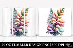Detailed Pastel Shiny Snapdragon Tumbler Product Image 1