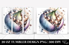 Shiny Sweet Pea with Material | 20 Oz Tumbler Product Image 1