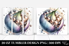 Shiny Sweet Pea with Material | 20 Oz Tumbler Product Image 1