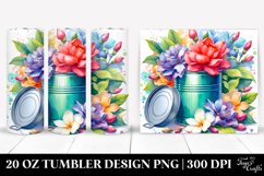 Colorful Vibrant Gardenia | 20 Oz Tumbler Product Image 1