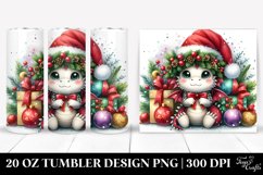 Christmas PNG 20 Oz Tumbler Design Product Image 1