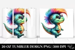 Cool Dinosaur 20 Oz Tumbler Product Image 1