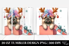 Winter Baby Mastiff 20 Oz Tumbler Product Image 1