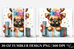 Winter Baby Mastiff 20 Oz Tumbler Product Image 1