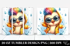 Cute Baby Chicken Dancing | 20 oz Tumbler Product Image 1