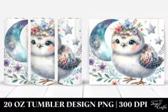 Smiling Baby Ptarmigan | 20 Oz Tumbler Product Image 1