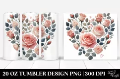 Love 20 Oz Tumbler Png Product Image 1