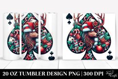 Christmas PNG 20 Oz Tumbler Design Product Image 1
