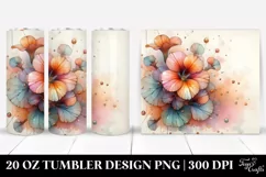 Shiny Nasturtium Art | 20 oz Tumbler Product Image 1