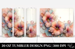 Shiny Nasturtium Art | 20 oz Tumbler Product Image 1
