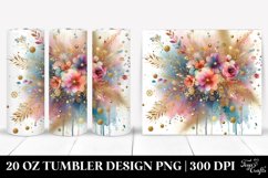 Colorful Gliterry Tumbler Product Image 1