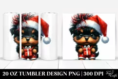 Expressive Baby Rottweiler 20 Oz Tumbler Product Image 1