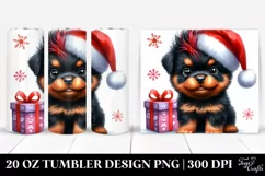 Expressive Baby Rottweiler 20 Oz Tumbler Product Image 1