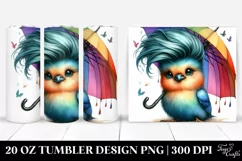 Cute Baby Bird Sitting | 20 oz Tumbler Product Image 1