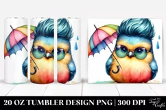 Cute Baby Bird Sitting | 20 oz Tumbler Product Image 1