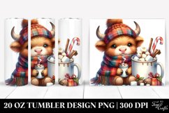 Christmas PNG 20 Oz Tumbler Design Product Image 1
