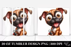 Funny Boxer Tumbler | 20 oz Tumbler Product Image 1
