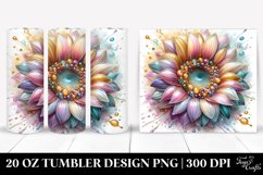 Vibrant Sunflower Tumbler | 20 oz Tumbler Product Image 1