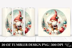 Christmas PNG 20 Oz Tumbler Design Product Image 1