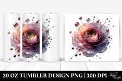 Shiny Ranunculus | 20 Oz Tumbler Product Image 1
