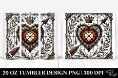 Valentines 20 Oz Tumbler Png Product Image 1