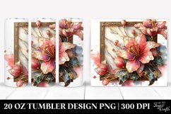 Wooden Small Stained Azalea with Golden Insertions | 20 Oz Product Image 1