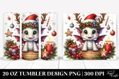 Christmas PNG 20 Oz Tumbler Design Product Image 1