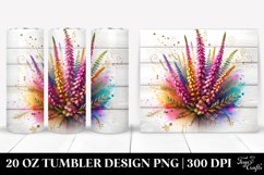 Colorful Heather | 20 Oz Tumbler Product Image 1