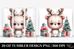 Baby Bear with Christmas Lights 20 Oz Tumbler Product Image 1