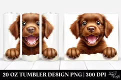 Cute Funny Baby Chesapeake Bay Retriever | 20 Oz Tumbler Product Image 1