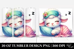 Vibrant Baby Lamb | 20 Oz Tumbler Product Image 1