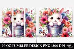 Vibrant Baby Rabbit | 20 Oz Tumbler Product Image 1