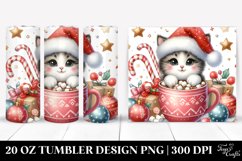 Christmas PNG 20 Oz Tumbler Design Product Image 1