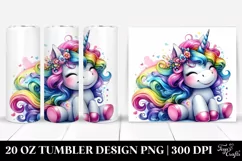 Cute Unicorn Funny | 20 oz Tumbler Product Image 1