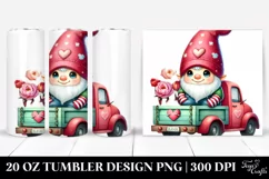 Valentines 20 Oz Tumbler Png Product Image 1