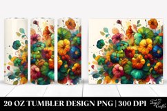Colorful Stained Design | 20 Oz Tumbler Product Image 1