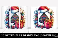 Christmas PNG 20 Oz Tumbler Design Product Image 1