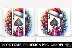 Christmas PNG 20 Oz Tumbler Design Product Image 1