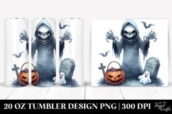 Funny Halloween Clipart, Nightmare 20 Oz Tumbler Product Image 1